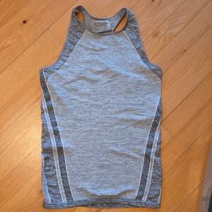 Athleta Women's Gray Racerback Tank Top